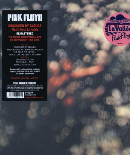Pink Floyd - Obscured By Clouds (180g) (remastered) (radius corners)