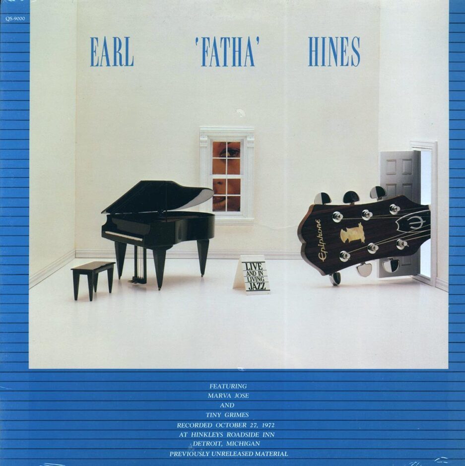 Earl Fatha Hines - Live And In Living Jazz (orig. press)