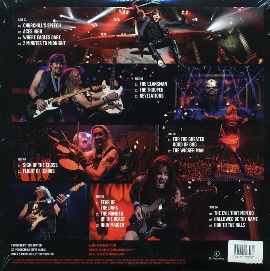Legacy Of The Beast: Live In Mexico City (ltd. ed.) (3xLP) (180g) (colored vinyl)