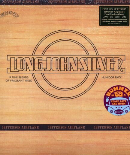 Jefferson Airplane - Long John Silver (ltd. ed.) (180g) (green vinyl)