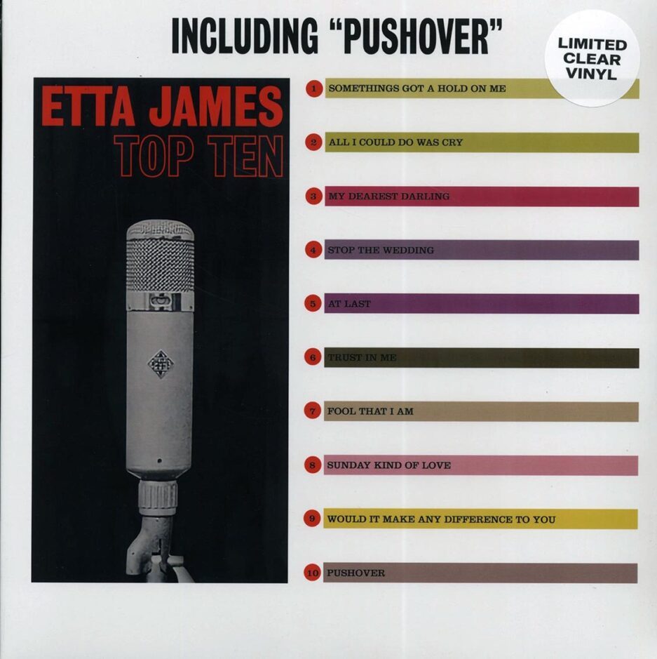Etta James - Top Ten (ltd. 300 copies made) (clear vinyl)