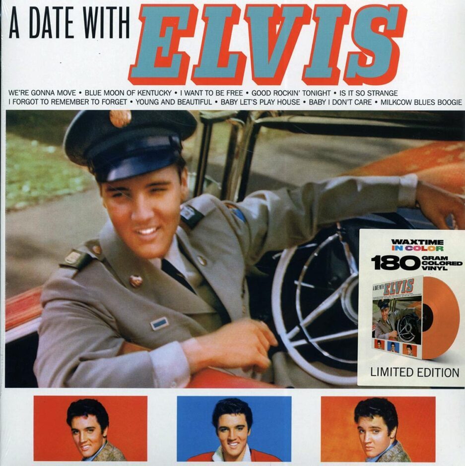 Elvis Presley - A Date With Elvis (+ 5 bonus tracks) (DMM) (ltd. ed.) (orange vinyl)