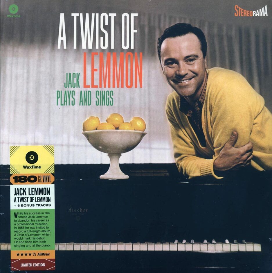 Jack Lemmon - A Twist Of Lemmon: Jack Lemmon Sings And Plays (+ 7 bonus tracks) (DMM) (ltd. ed.) (180g)
