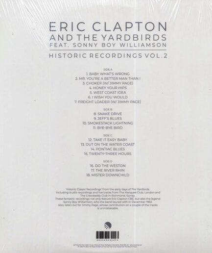 Sonny Boy Williamson - Historic Recordings Volume 2 (2xLP)