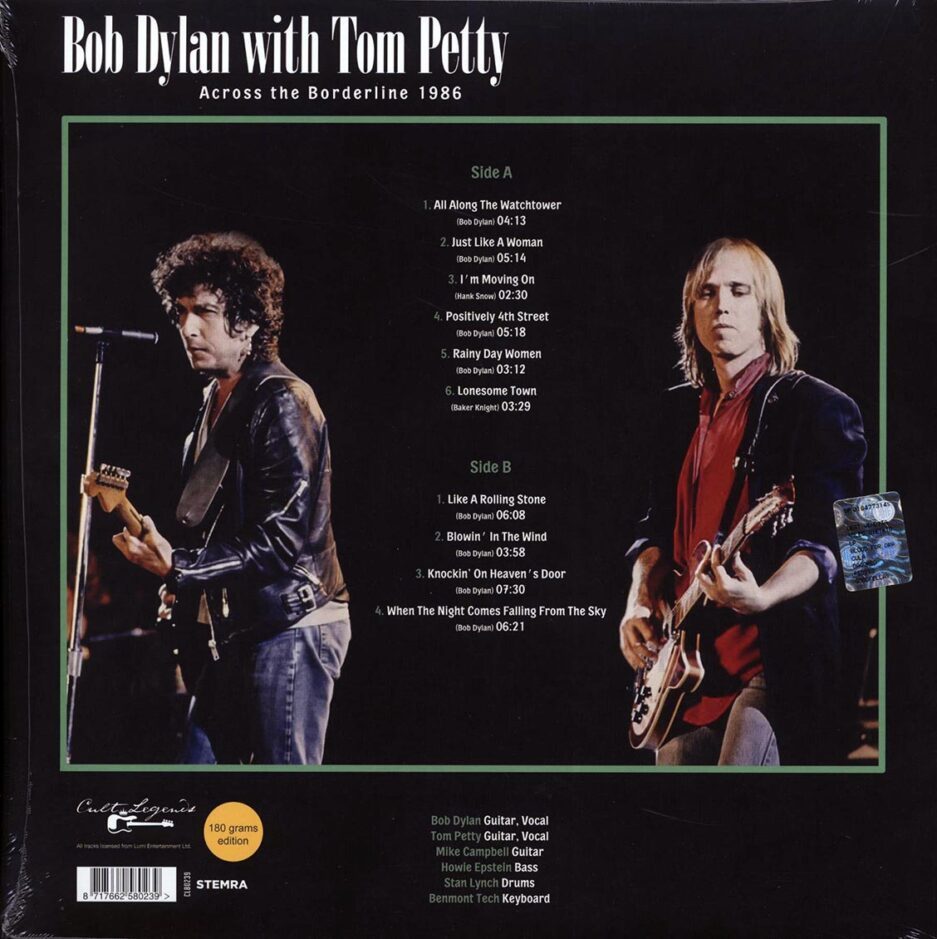 Tom Petty - Across The Borderline 1986: Sydney Entertainment Centre
