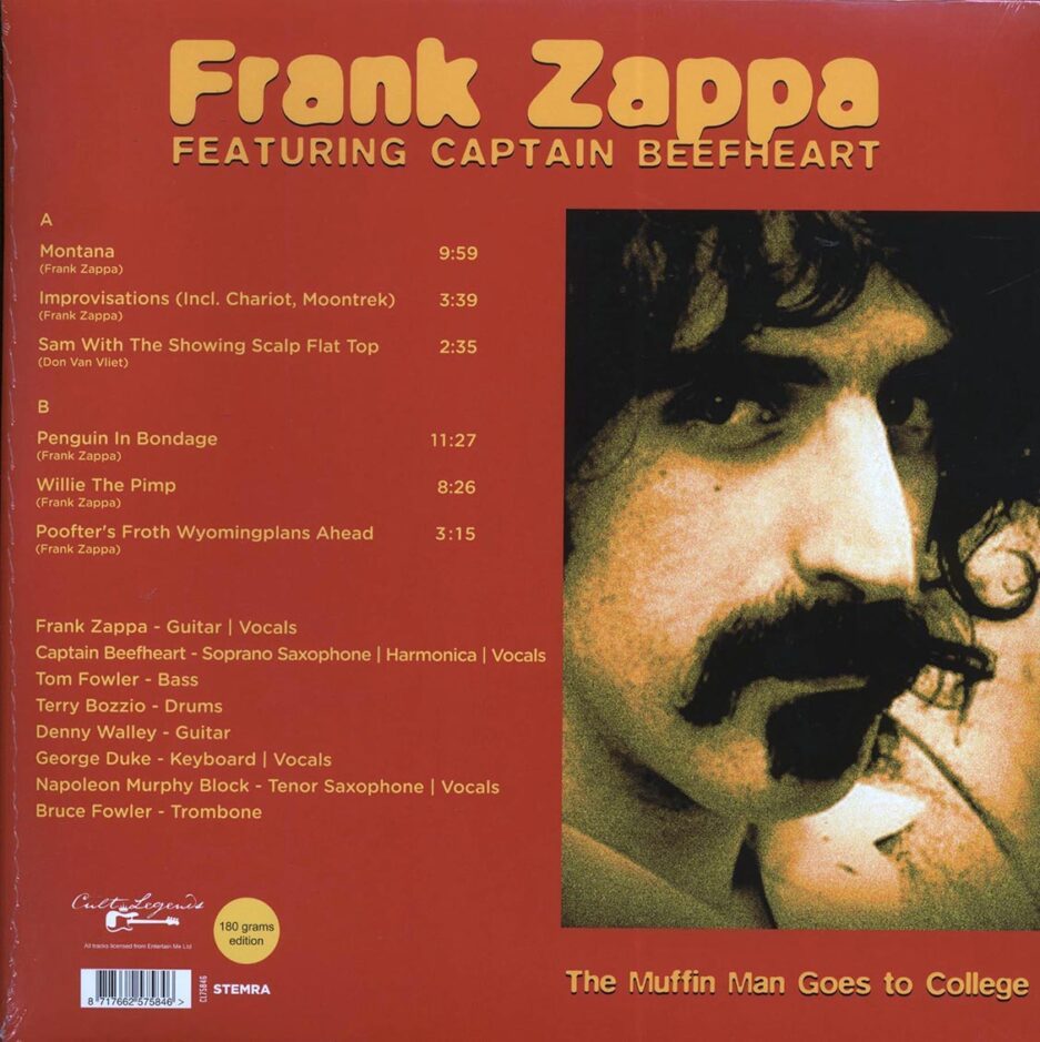 Captain Beefheart - The Muffin Man Goes To College: Providence College