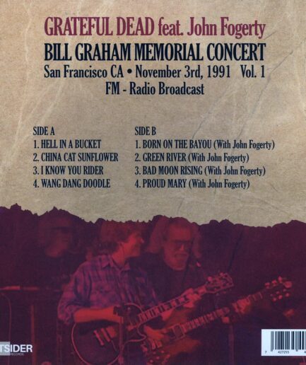 John Fogerty - Bill Graham Memorial Concert Volume 1: San Francisco CA