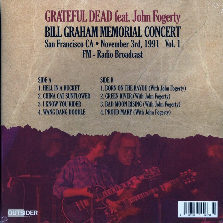 John Fogerty - Bill Graham Memorial Concert Volume 1: San Francisco CA