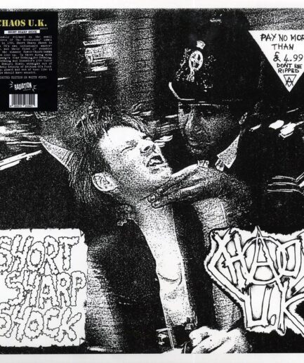 Chaos UK - Short Sharp Shock (white vinyl)