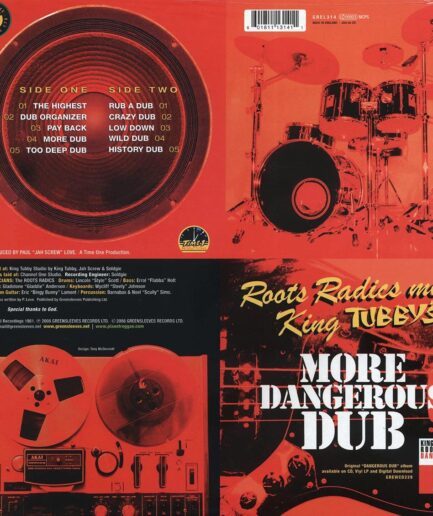 King Tubby - More Dangerous Dub: The Roots Radics Meet King Tubby