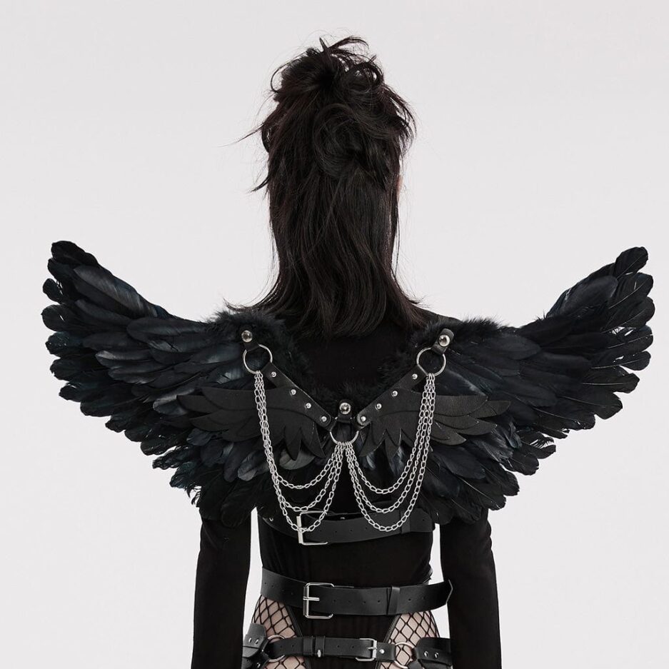 Women's Punk Feather Wing Harness