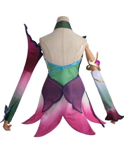LOL Faerie Court Seraphine Cosplay Costume Game 2