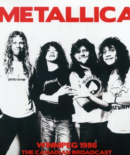 Metallica - Winnipeg 1986: The Canadian Broadcast (ltd. ed.) (2xLP) (red vinyl)