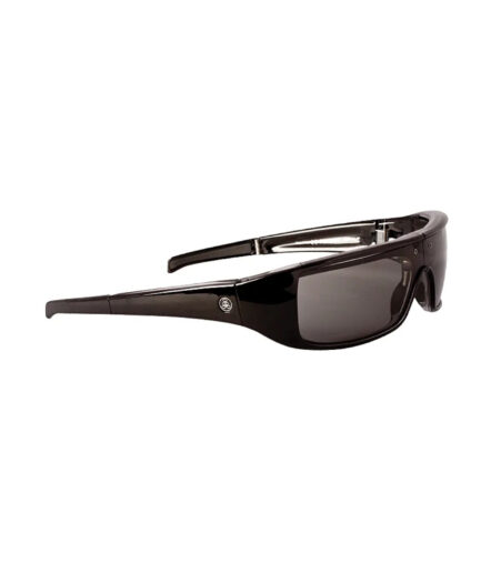 Poptical Popgear Sunglasses Gloss Black over Crystal Gray Polarized