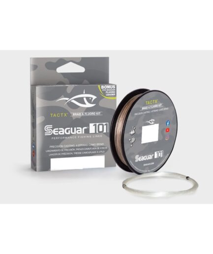 Seaguar 101 TactX 80TCX300 Braid w Fluoro Leader 300 Yds