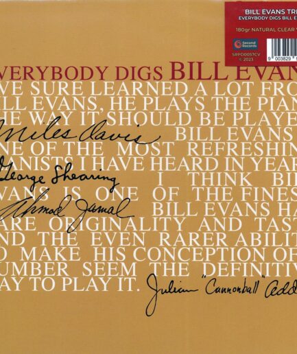Bill Evans - Everybody Digs Bill Evans (180g) (clear vinyl)