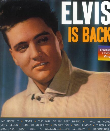 Elvis Presley - Elvis Is Back! (blue vinyl)